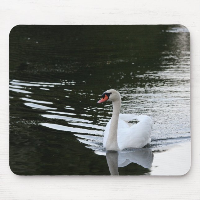 Mute Swan Mouse Mat (Front)