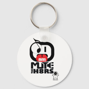 Mute The H8rs Campaign Key Ring