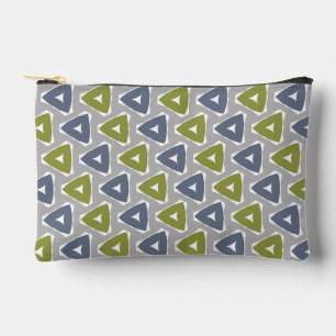 Muted Boho Triangle Cosmetic Pouch