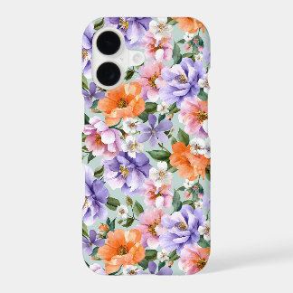 Muted Colorful Flowers Boho flower 