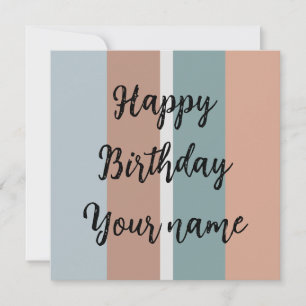 Muted colours stripes