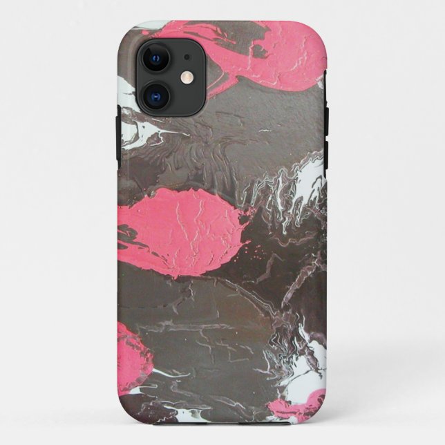 Muted Drip Orbs Case-Mate iPhone Case (Back)