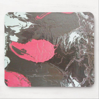 Muted Drip Orbs Mouse Mat