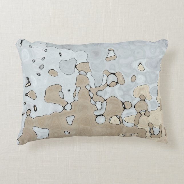 Muted Earth Tones Decorative Cushion (Front)