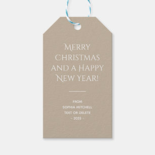 Muted Elegance - Calm Stone Gift Tags