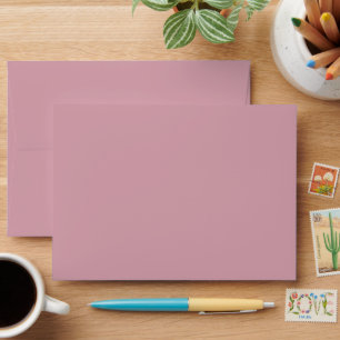 Muted Elegance - Misty Rose Solid Envelope