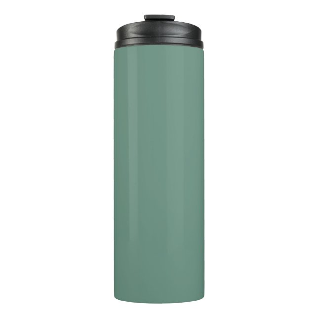 Muted Elegance - Ocean Teal  Thermal Tumbler (Front)