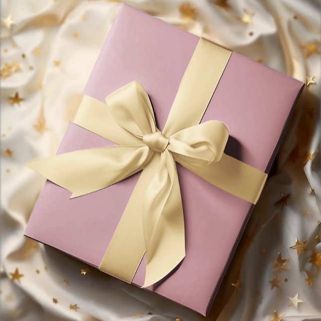 Muted Elegance - Solid Misty Rose  Wrapping Paper Sheet (Creator Uploaded)