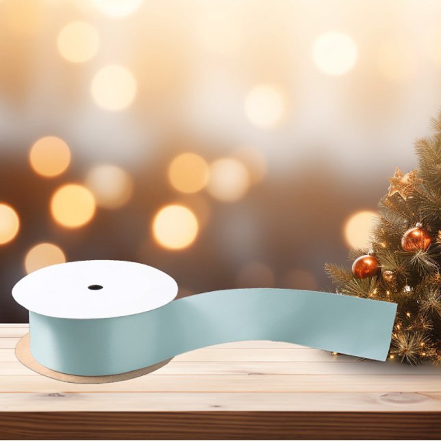 Muted Elegance - Tranquil Turquoise Satin Ribbon (Creator Uploaded)
