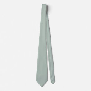 Muted Eucalyptus Green Color Tie