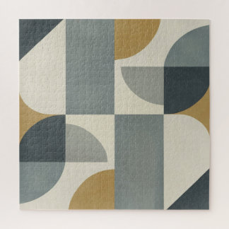 Muted Geometry in Motion | Modern Abstract Puzzle