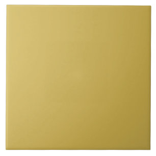 Muted Gold  Tile