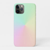 Muted Gradient Ombre Rainbow  