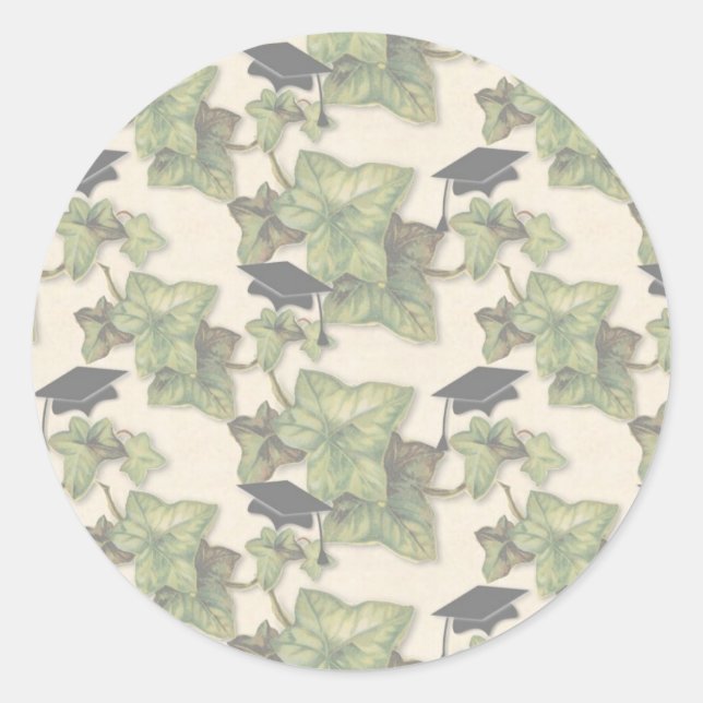 Muted Graduation Ivy Sticker (Front)