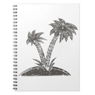 Muted green Island Notebook