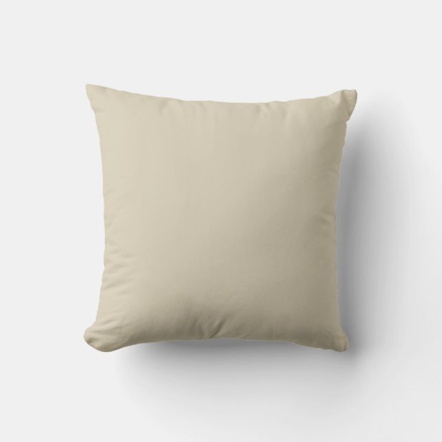 Muted Linen Christmas Harmony Pillow (Front)