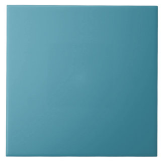 Muted Marine Blue Ceramic Tile. Tile
