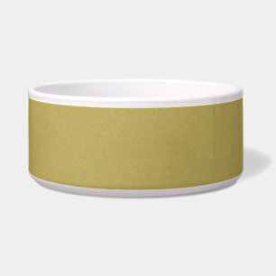Muted Olive Green Pet Bowl