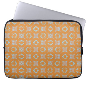 Muted Orange and Peach Laptop Sleeve