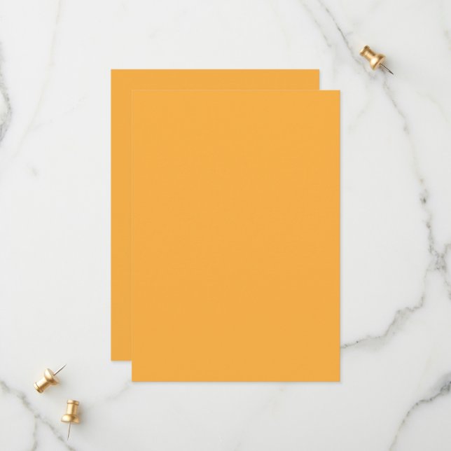 Muted Orange Background Texture for Web and Print Save The Date (Front/Back In Situ)