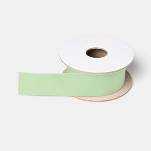 Muted Pastel Sage Khaki Green Pop Of Colour Satin Ribbon