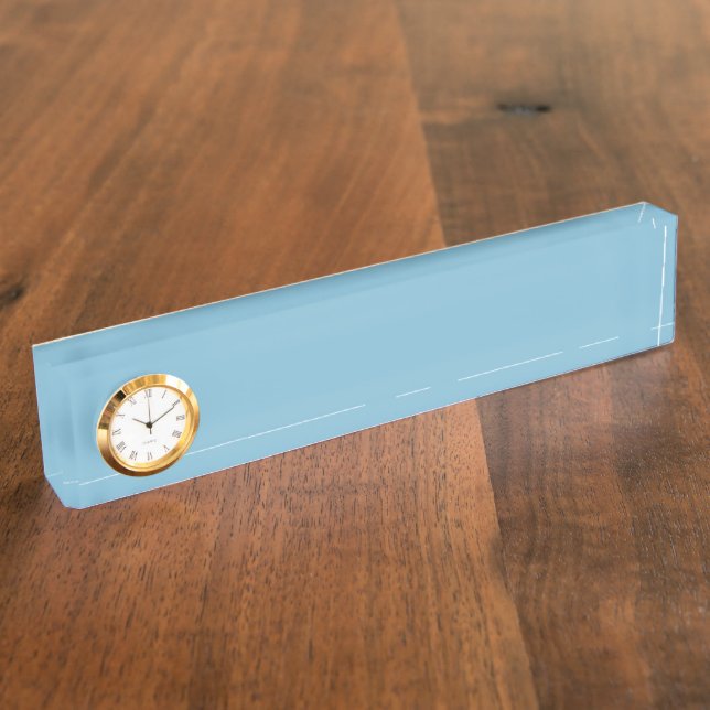 Muted Periwinkle   Nameplate (Side)