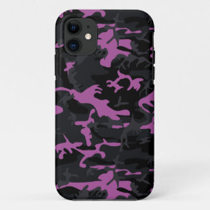 Muted Pink Highlights Camo iPhone 11 Case