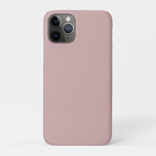 muted pink solid iPhone 11 pro case