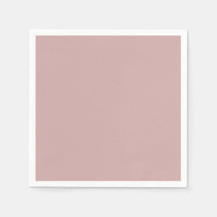 muted pink solid napkin