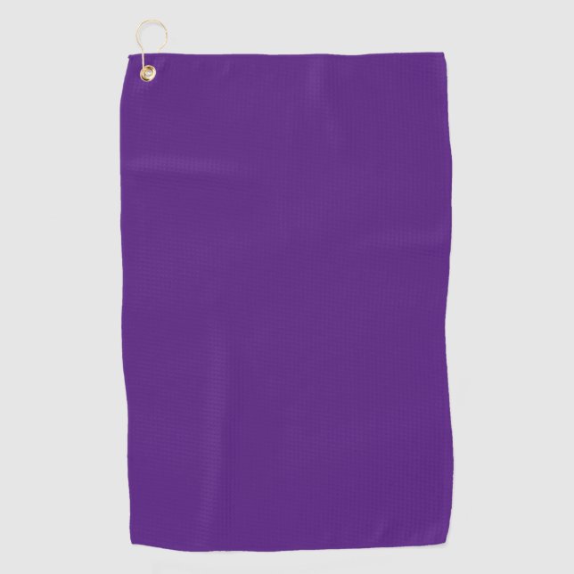 Muted Purple,Rum,Trendy Pink, Golf Towel (Front)