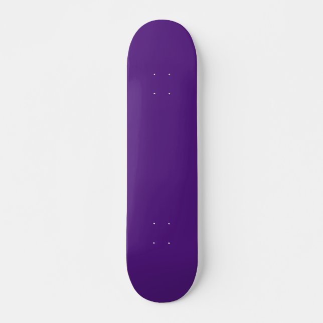 Muted Purple,Rum,Trendy Pink, Skateboard (Front)