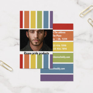 Muted Rainbow Pride Personalised