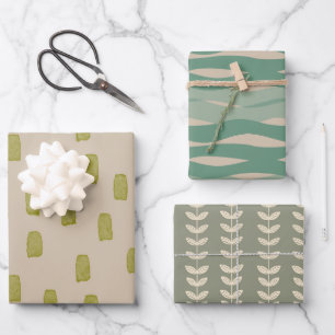 Muted Simplicity Wrapping Paper Sheets