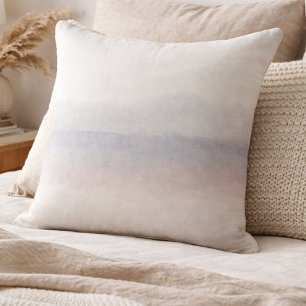 Muted Sky Horizon Throw Pillow