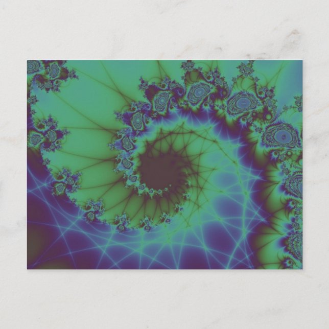 Muted Spiral Postcard (Front)