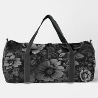 Muted Tones of Grey Floral 