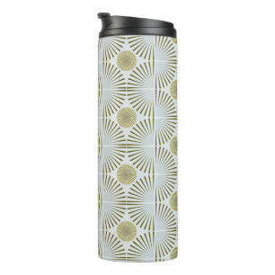 Muted Tribal Geometric Thermal Tumbler