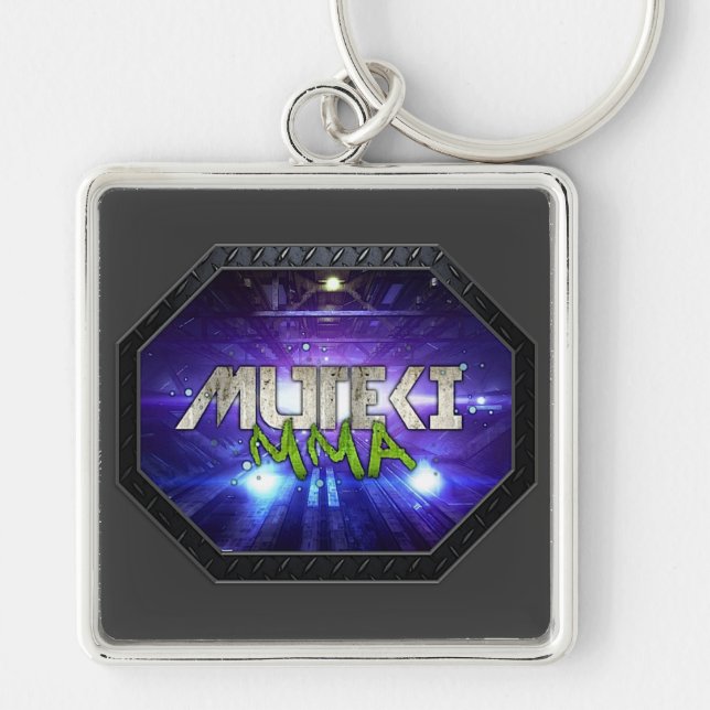 Muteki MMA Metal - PREMIUM KEYCHAIN (Front)