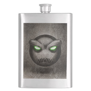 Mutemoji Vintage Blade Hip Flask