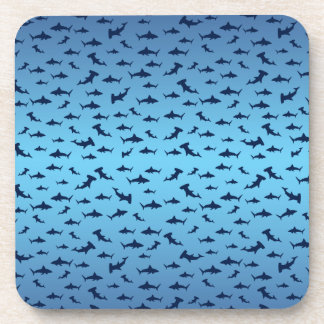 Mutilple Hammer Head Sharks Coaster