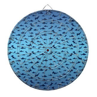 Mutilple Hammer Head Sharks Dartboard