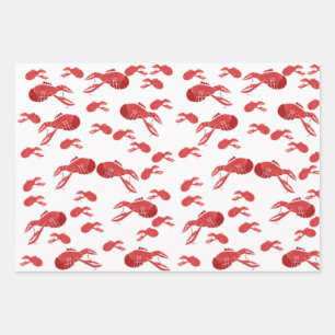 Mutli-Crawfish Wrapping Paper