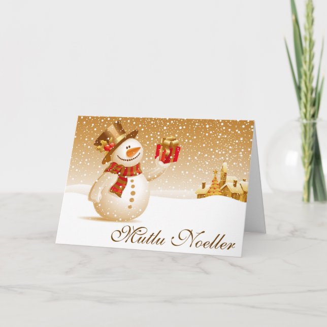 Mutlu Noeller Holiday Card (Front)