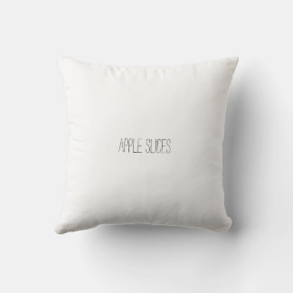 Mutsu Apples Throw Pillow