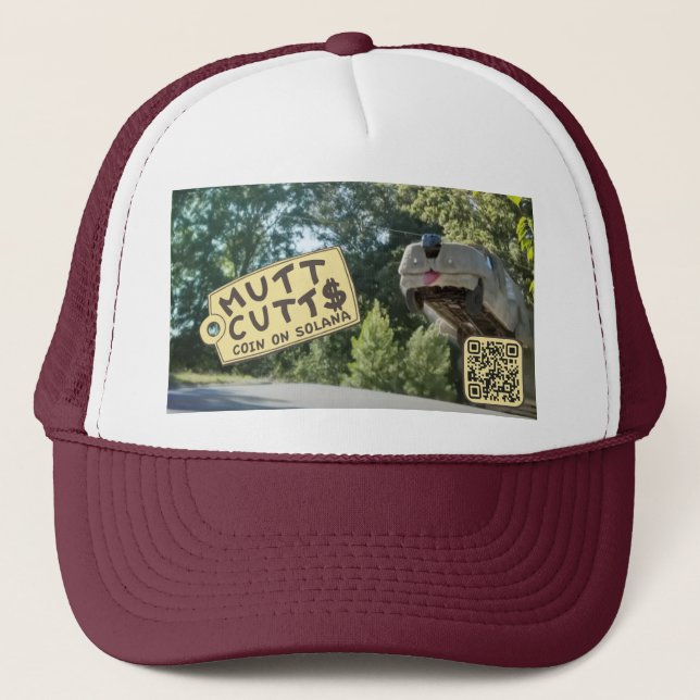 Mutt Cutts "Lift Off" Trucker Hat (Front)