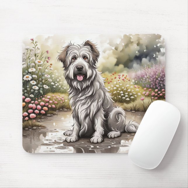 Mutt In The Mud Mouse Mat (With Mouse)