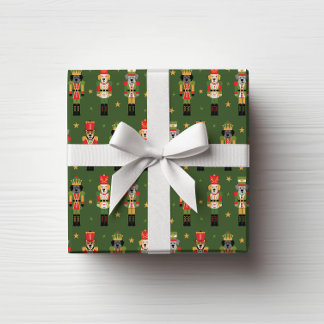 Muttcracker Christmas - Dog Nutcrackers Wrapping Paper