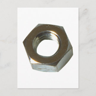 Mutter screw nut postcard