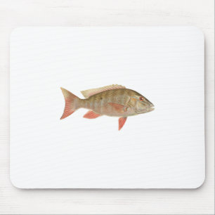 Mutton Snapper Illustration Mouse Mat