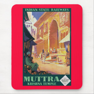 Muttra ~ Krishna Temple Mouse Mat